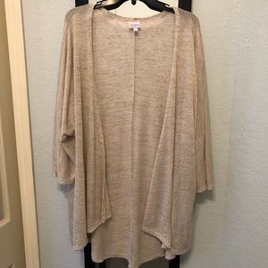 LuLaRoe Lindsay Tan Color - L